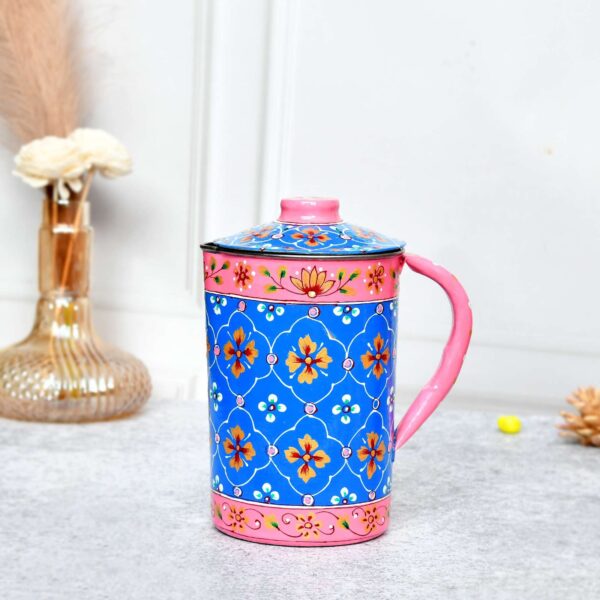 Aluminium Jug - 21 cm for kitchen décor ,Table Top , And Home Decoration